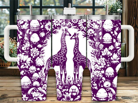 Purple Giraffe Floral Review
